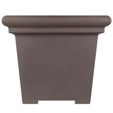 Tusco 20" Square Planter Espresso