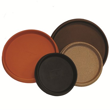 Tusco 11" Saucer Black