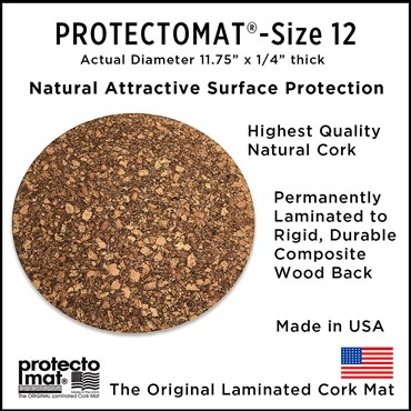 Protecto Mat 12" Round