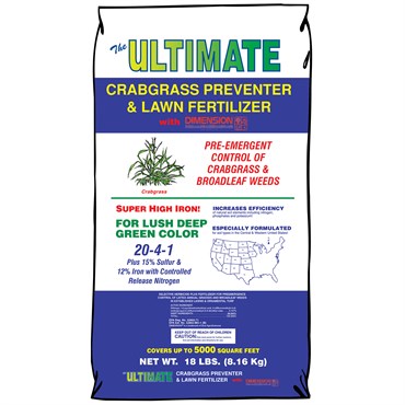 Ultimate 18# Crabgrass Preventer 20-4-1 Dimension