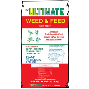 Ultimate 18# Weed & Feed 22-4-2 w/ Viper