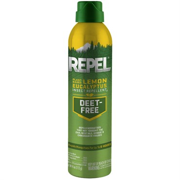 Repel 4oz Insect Repellent Lemon Eucalyptus Aerosol