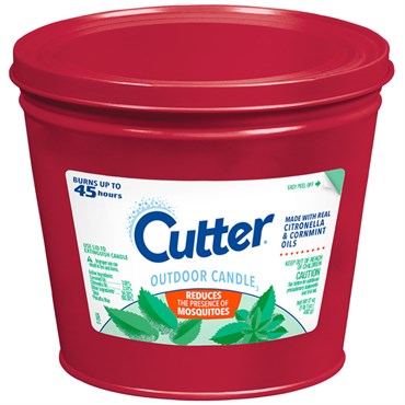 Cutter 17oz Candle Red Bucket
