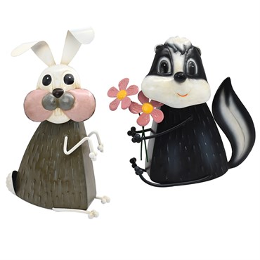 VCS 15" Skunk & Bunny