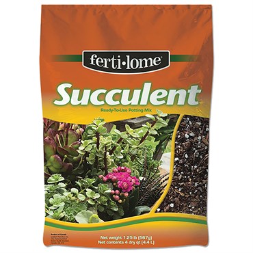 VPG 4qt FertiLome Succulent Mix 12/CS
