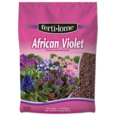 VPG 4Qt African Violet Mix 12/CS Fertilome