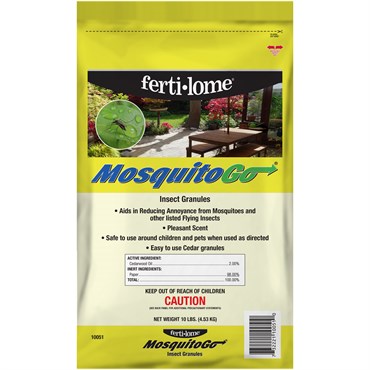 Fertilome 10# MosquitoGo Insect Granules