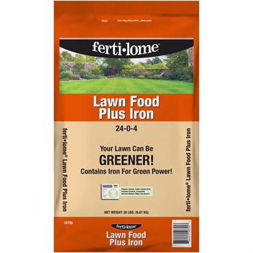 Fertilome 20# Lawn Food Plus Iron 24-0-4