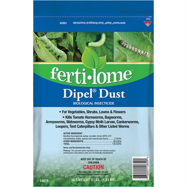 Fertilome 4# Dipel Dust Biological Insecticide