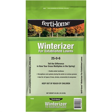 Fertilome 40# Winterizer Establish Lawns 25-0-6