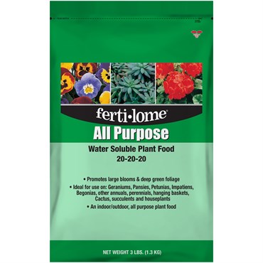 Fertilome 3# All Purpose WSF 20-20-20
