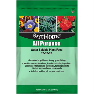Fertilome 12# All Purpose WSF 20-20-20