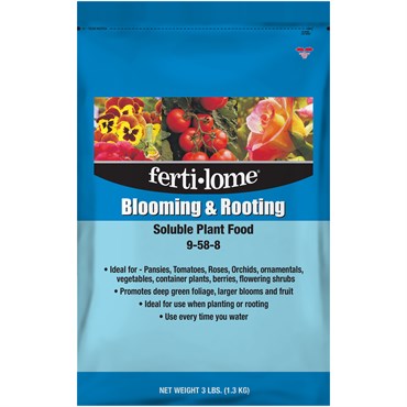 Fertilome 3# Bloom Root Soluble Plant Food 9-58-8