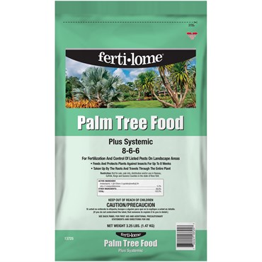 Fertilome 3.25# Palm Tree Food Plus Systemic 8-6-6