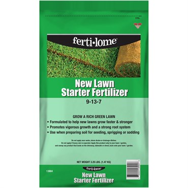 Fertilome 3.25# New Lawn Starter 9-13-7