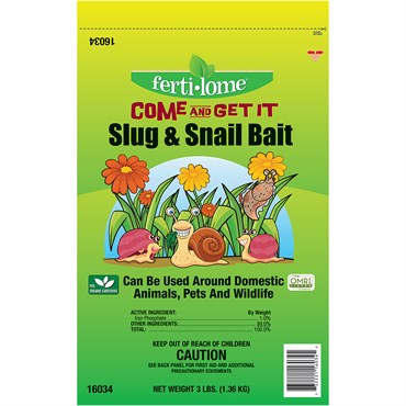 Fertilome 3# Come And Get It Slug & Snail Bait