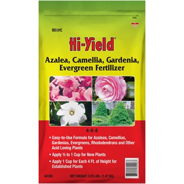 HiYield 3.25# Azalea, Camellia, Gardenia, Evergreen Fertilizer 4-8-8