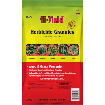 HiYield 3.25# Herbicide Granules Weed And Grass Stopper