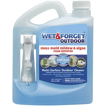 Wet & Forget 64oz Outdoor Mildew Stain Remover RTU