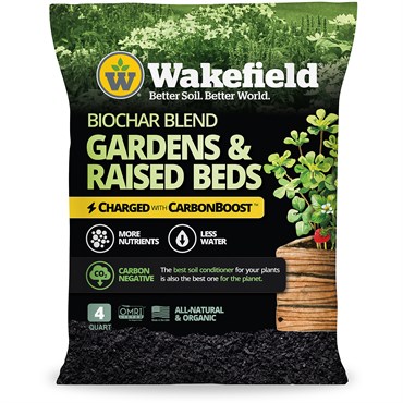Wakefield 1cf Biochar Garden Carbonboost 60/PL
