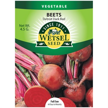 Beets, Detroit Dark Red 4.5 Grams
