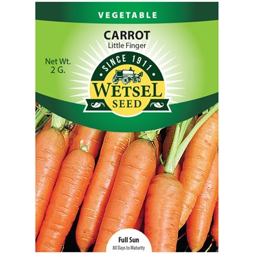 Carrot, Little Finger 2 Grams