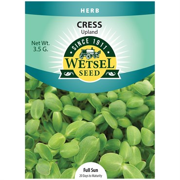 Cress, Upland 3.5 Grams