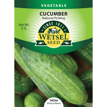 Cucumber, National Pickling 3 Grams