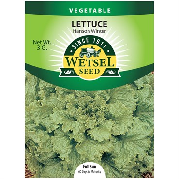 Lettuce, Hanson 3 Grams