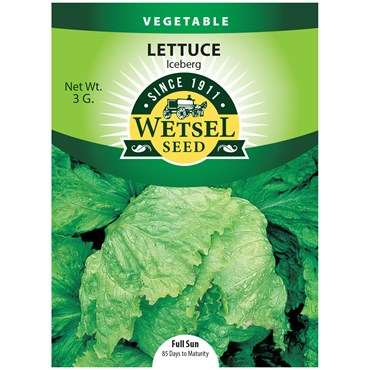 Lettuce, Iceberg 3 Grams