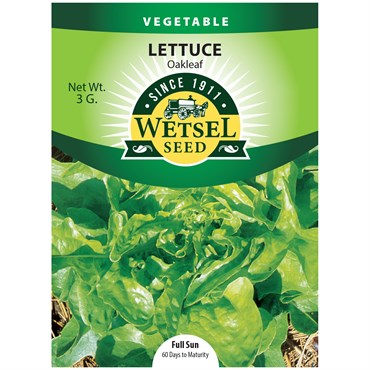 Lettuce, Oakleaf 3 Grams