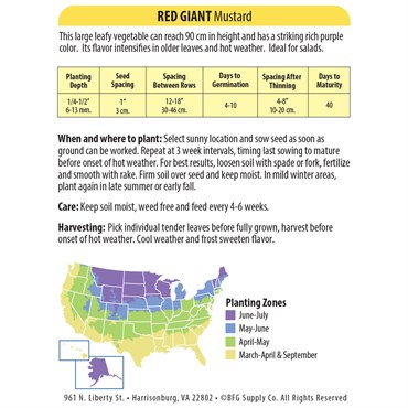 Mustard, Red Giant 4 Grams - Image 2