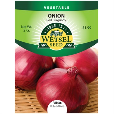 Onion, Red Burgundy 2 Gram