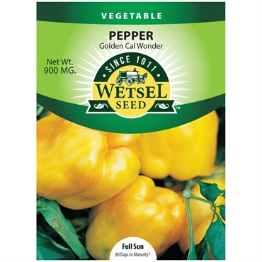 Peppers, Golden California Wonder 900mg