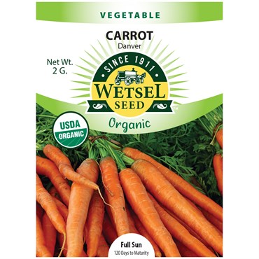 Carrots, Organic Danver 2 Grams