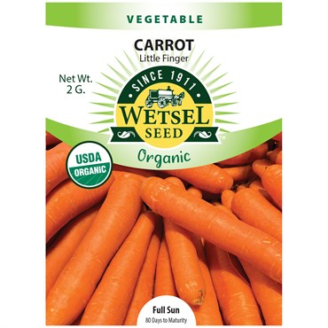Carrots, Organic Little Finger 2 Grams