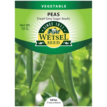 Peas, Dwarf Grey Sugar 10 Grams