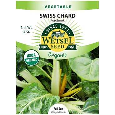 Swiss Chard, Organic Fordhook 2 Grams