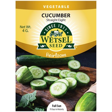 Cucumber, Heirloom Straight 8 4 Grams