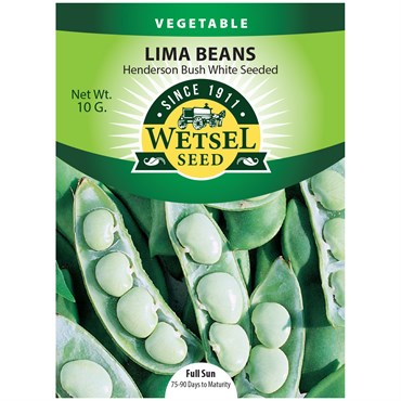 Limas, White Seeded Henderson 10 Grams
