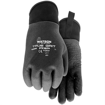 Watson Gloves True Grit Large FullDip HPT Coating/Black