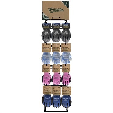 WG 72pr Seamless Knit Pre-pack 12-Peg Rack