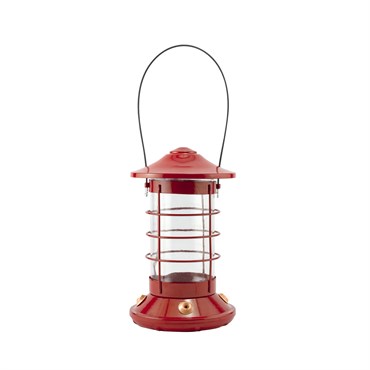 Woodlink Red Port Lantern Hummingbird Feeder