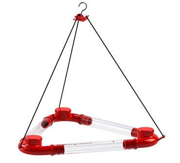 Woodlink 9 Port Dinner Bell Hummingbird Feeder