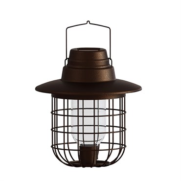 Woodlink Modern Farmhouse Solar Ligh Barn Cage Seed Feeder