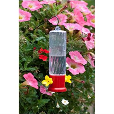 Woodlink Garden Stake HB Feeder Clear/Red