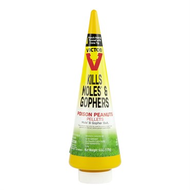 Victor Poison Peanuts Mole & Gopher Bait (4/CS)