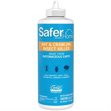 Safer Home 7oz Ant & Crawling Insect Killer Diatomaceous Earth OMRI Listed