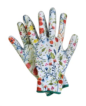 WWG Garden of Paradise Nitrile Weeder Glove Medium