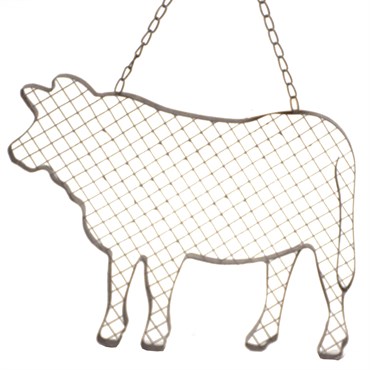 WSP Cow Mesh Hanging Decor